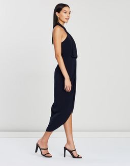 Shona Joy Knot Dress Navy Size 8 for rent on The Volte - image 3