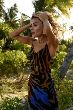 Rat & Boa Fabienne Dress Multi-colour Size 8 for rent on The Volte - image 4