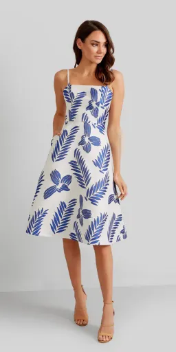 Kookai Iris Midi Dress White Size AU 10 for rent on The Volte - image 1