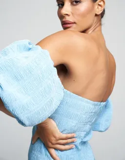 L'Idee Art Deco Dress Blue Size XS / AU 6 for rent on The Volte - image 3