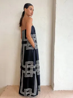 Ginger & Smart Walk In The Line Gown Black Size AU 10 for rent on The Volte - image 2