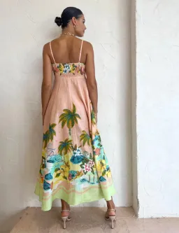 Alemais Mermaid Point Sundress Print Size 8 for rent on The Volte - image 3