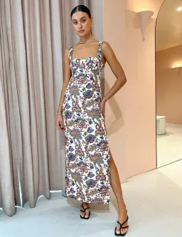 Sir the Label Bettina Midi Dress Floral Size 8  for rent on The Volte - image 1