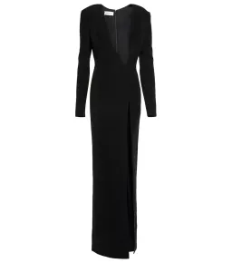 Monot Asymmetric Cut-out Gown Black Size 8  for rent on The Volte - image 3