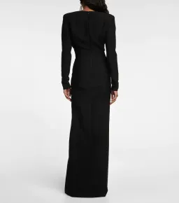 Monot Asymmetric Cut-out Gown Black Size 8  for rent on The Volte - image 2