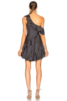 Zimmermann Rife Flounce Midi Dress Navy Mustard Print Size 0 / AU 8 for rent on The Volte - image 2