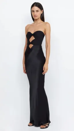 Bec & Bridge Halle Strapless Dress Black Size 10 for rent on The Volte - image 2
