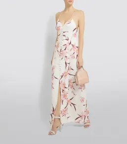 Zimmermann Corsage Linen Dress Floral Size 10 for rent on The Volte - image 1