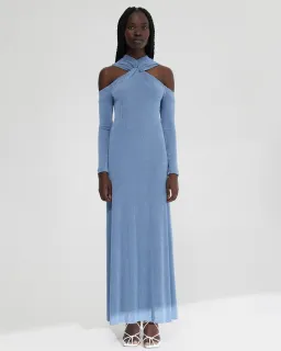 Significant Other Yara Maxi Dress Blue Size 14 for rent on The Volte - image 1