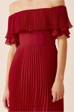 Keepsake seasons dress red for rent on The Volte - image 3