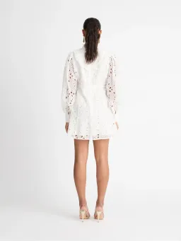 Sheike Sienna Lace Dress White Size AU 14  for rent on The Volte - image 2