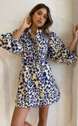 Camilla And Marc Nadine Mini Dress Print Size 10 for rent on The Volte - image 2