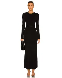 Sir the Label George Open Back Dress Black Size 2 / AU 10 for rent on The Volte - image 1