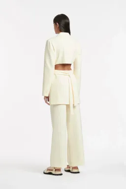 Sir The Label Marco Tailored Mini Dress Lemon Size 2 / Au 10  for rent on The Volte - image 4