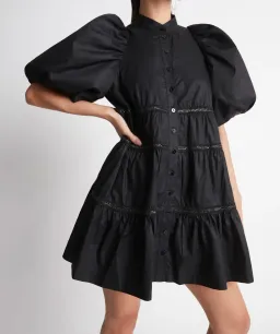 Sheike Pollyana Dress Black Size 12 for rent on The Volte - image 3