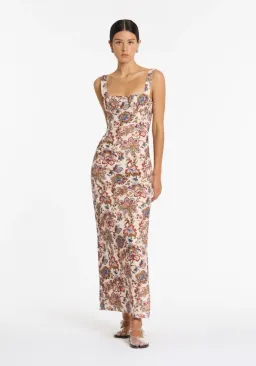 Sir the Label Bettina Midi Dress Floral Size 8 for rent on The Volte - image 5