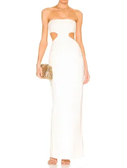 Natalie Rolt Carmen Gown in White Size 3 / Au 12 for rent on The Volte - image 1