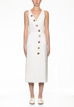 Viktoria and Woods Cardin Dress White Size 8 for rent on The Volte - image 1