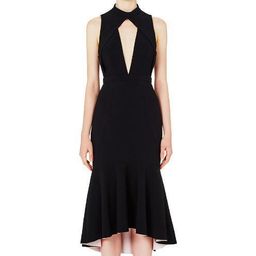 Rebecca Vallance Goldie Deep V Dress for rent on The Volte - image 1