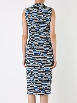 Scanlan Theodore striped floral weave dress for rent on The Volte - image 4