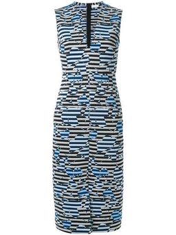 Scanlan Theodore striped floral weave dress for rent on The Volte - image 2