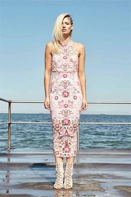 Thurley Peony Midi Dress size 12 for rent on The Volte - image 1