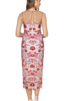 Thurley Peony Midi Dress size 12 for rent on The Volte - image 3