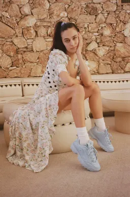 For Love and Lemons Savannah Maxi Dress Multi Print Size 8 for rent on The Volte - image 5