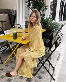 Zimmermann Lumino Paisley Midi Dress Yellow Paisley Size 6 for rent on The Volte - image 3