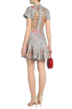 Zimmermann Mercer Flutter Dress Floral Size 6 for rent on The Volte - image 2