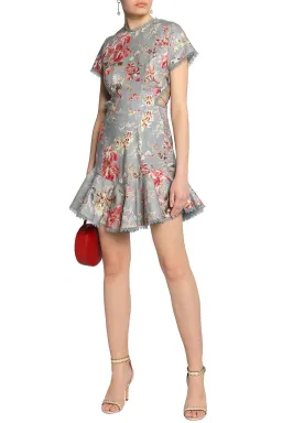 Zimmermann Mercer Flutter Dress Floral Size 6 for rent on The Volte - image 1
