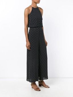 Zimmermann Mischief Polka Dot Jumpsuit Black Size 6 for rent on The Volte - image 3