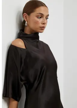 CAMILLA AND MARC Sorrell Maxi Evening Dress in Chocolate Brown Size 8 for rent on The Volte - image 8