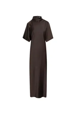 CAMILLA AND MARC Sorrell Maxi Evening Dress in Chocolate Brown Size 8 for rent on The Volte - image 7