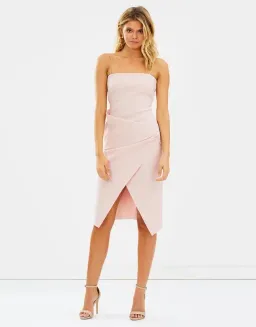 Bec & Bridge Auriele Dress in Blush Size AU 6 for rent on The Volte - image 2