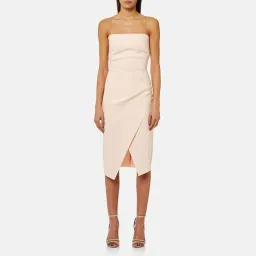 Bec & Bridge Auriele Dress in Blush Size AU 6 for rent on The Volte - image 1