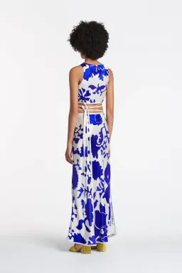 Sir The Label Esme Deconstructed Top and Skirt  Merce Abstract Print Size 0/Au 6  for rent on The Volte - image 2