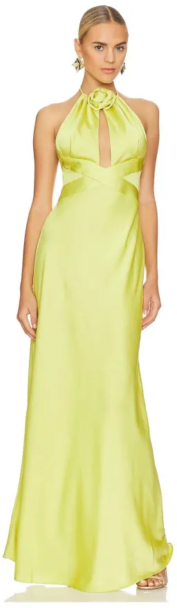 Ronny Kobo Wonder Dress Chartruse Size 8 for rent on The Volte - image 5