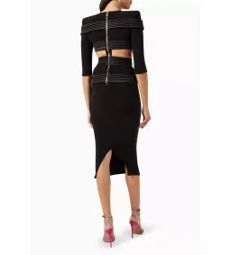 Zhivago La Reine Noire Dress Black Size AU 10 for rent on The Volte - image 2