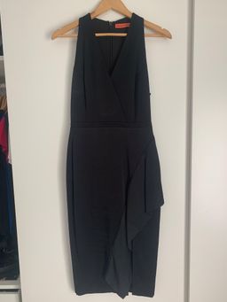 Manning cartel cocktail hour V neck dress for rent on The Volte - image 2