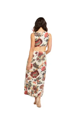 Sir the Label Ambroise Midi Dress Cream Size AU 8 for rent on The Volte - image 4