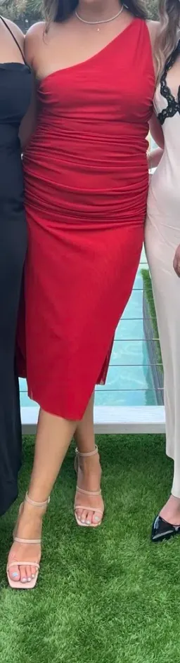 Lexi Sia Dress Tangerine Size 12 for rent on The Volte - image 5