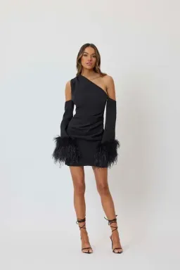 Bianca and Bridgett Dezi Dress Black Size 12 for rent on The Volte - image 1