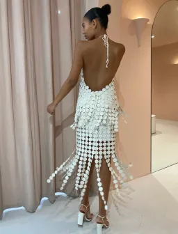 Camilla And Marc Murano Skirt White Size 10 for rent on The Volte - image 5