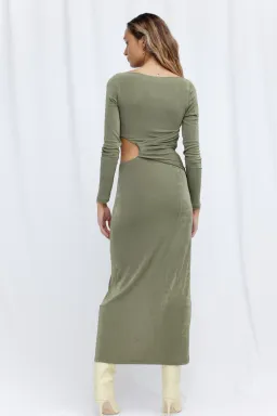 Significant Other  Ivy Midi Dress Green Size 8 for rent on The Volte - image 3