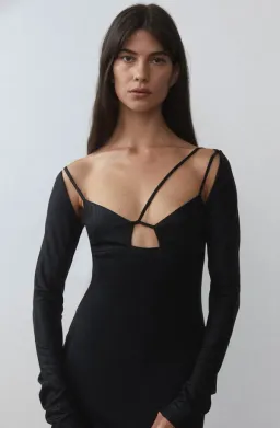 Camilla and Marc Verner Dress Black Size 10  for rent on The Volte - image 3