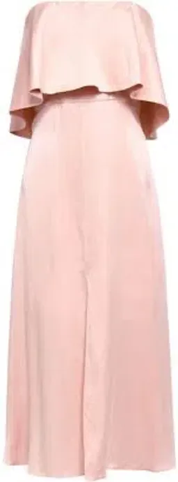 Zimmerman Strapless Flounce Dress Pink Size 3/ AU 14 for rent on The Volte - image 3