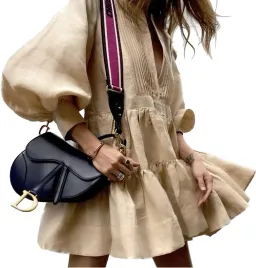 Shona Joy The Savoye Tuxedo Mini Dress Biscuit Size 6 for rent on The Volte - image 6