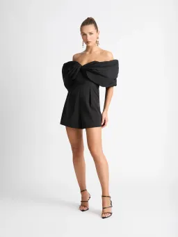 Sheike Parisian Playsuit Black Size 6 / XS for rent on The Volte - image 1