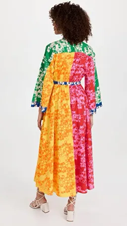 Alemais Louise Shirtdress Floral Multi Size AU 10 for rent on The Volte - image 4